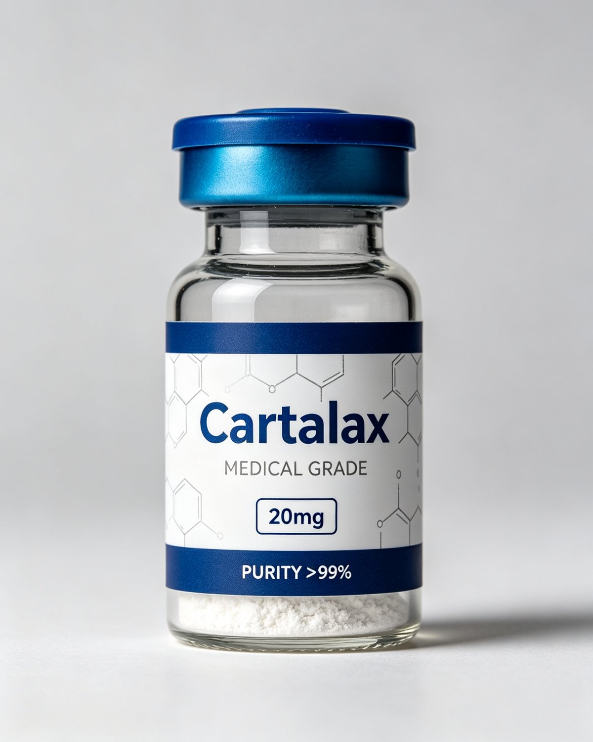 Cartalax (20mg) —product label, purity above 99%, research use only