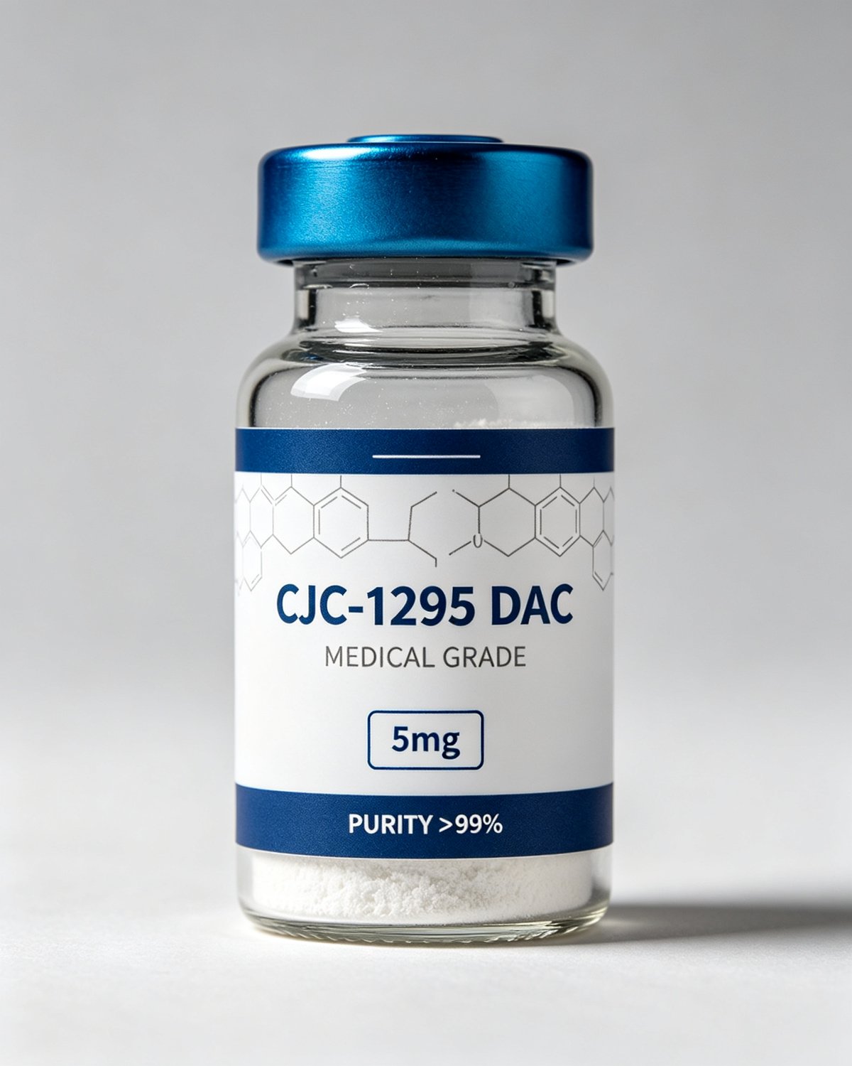 CJC-1295 DAC (5mg) —product label, purity above 99%, research use only