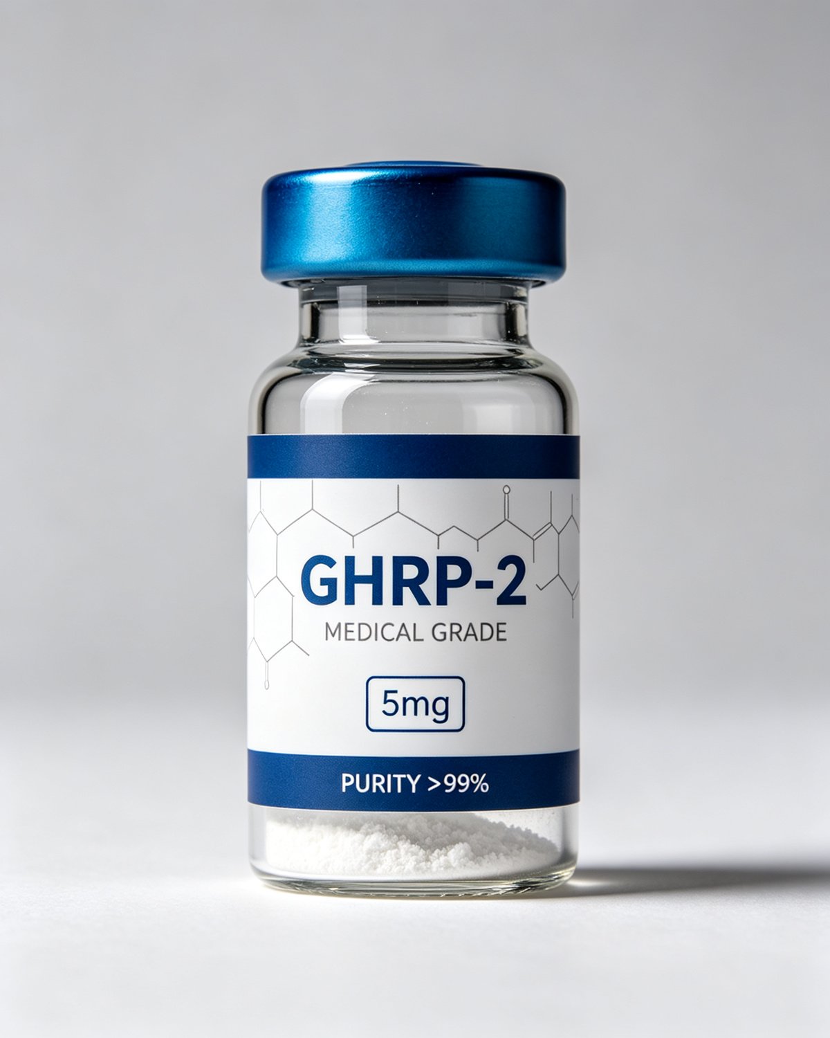 GHRP-2 (5mg) —product label, purity above 99%, research use only