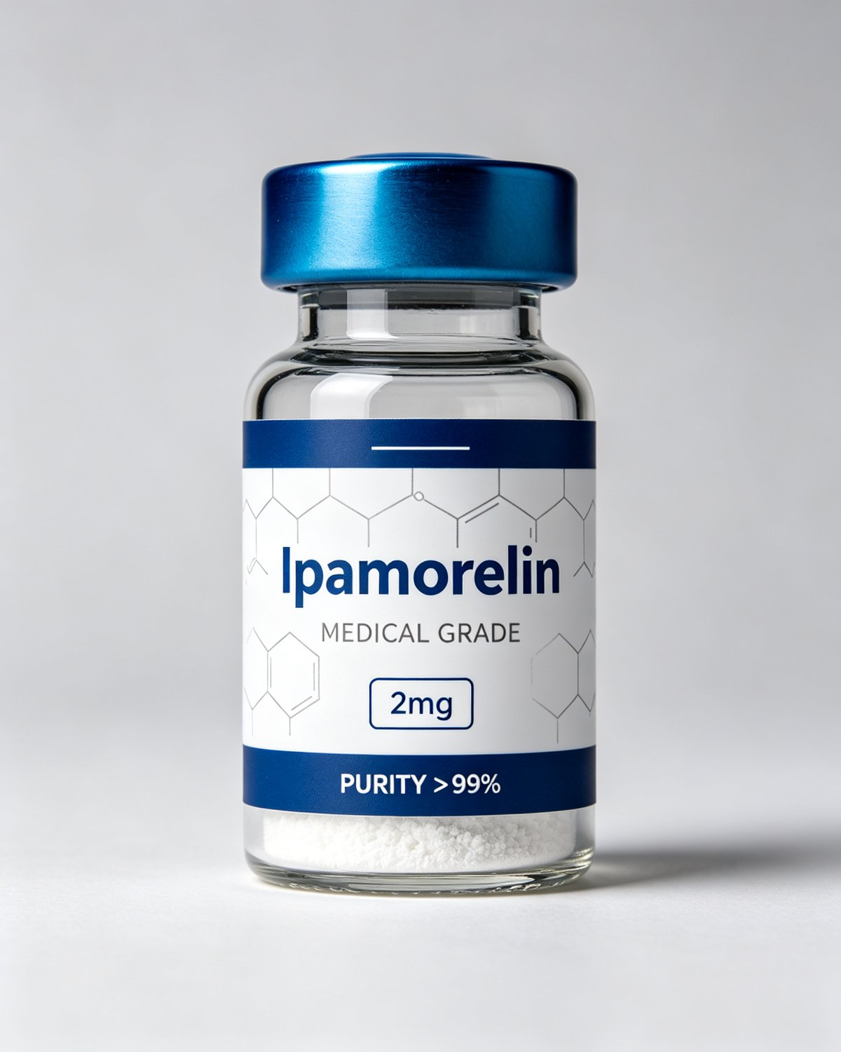 Ipamorelin (5mg) —product label, purity above 99%, research use only