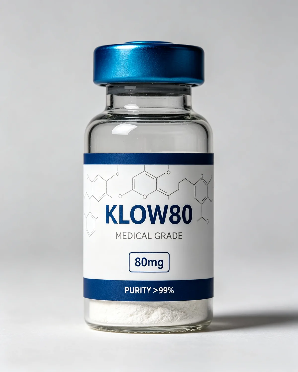 KLOW80 (80mg*10vials) —product label, purity above 99%, research use only