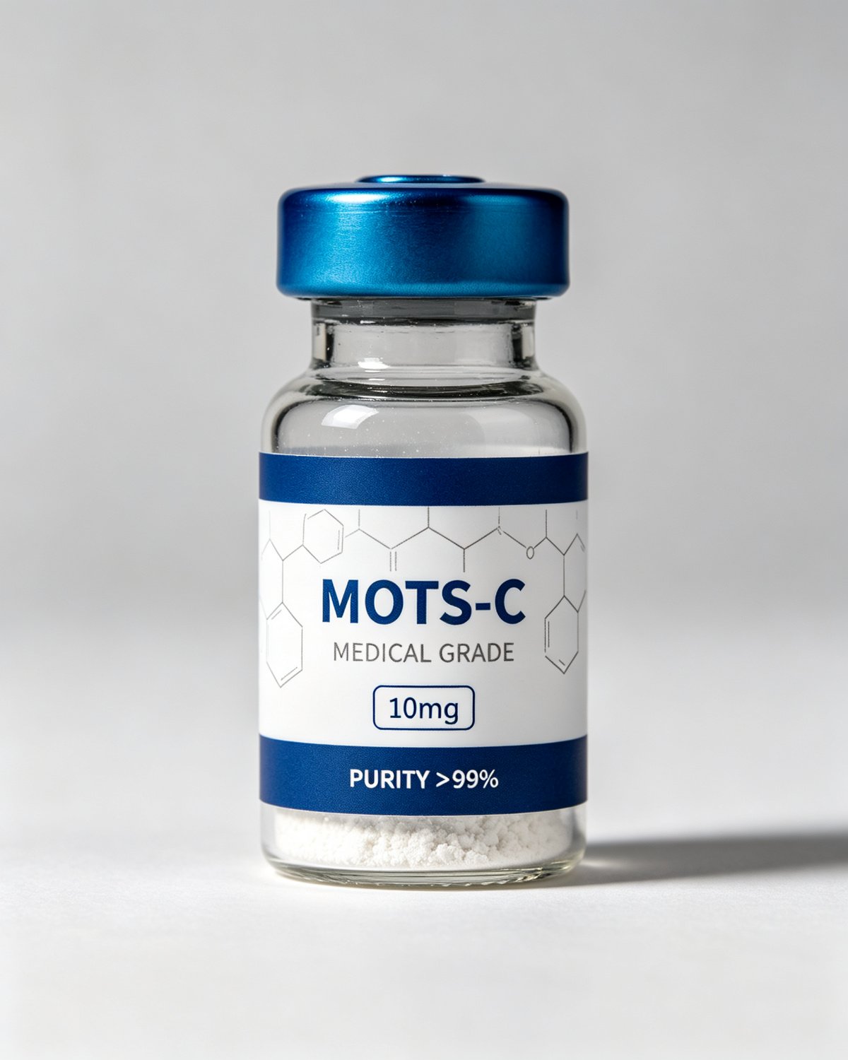 MOTS-C (10mg, 20mg, 30mg, 40mg) —product label, purity above 99%, research use only