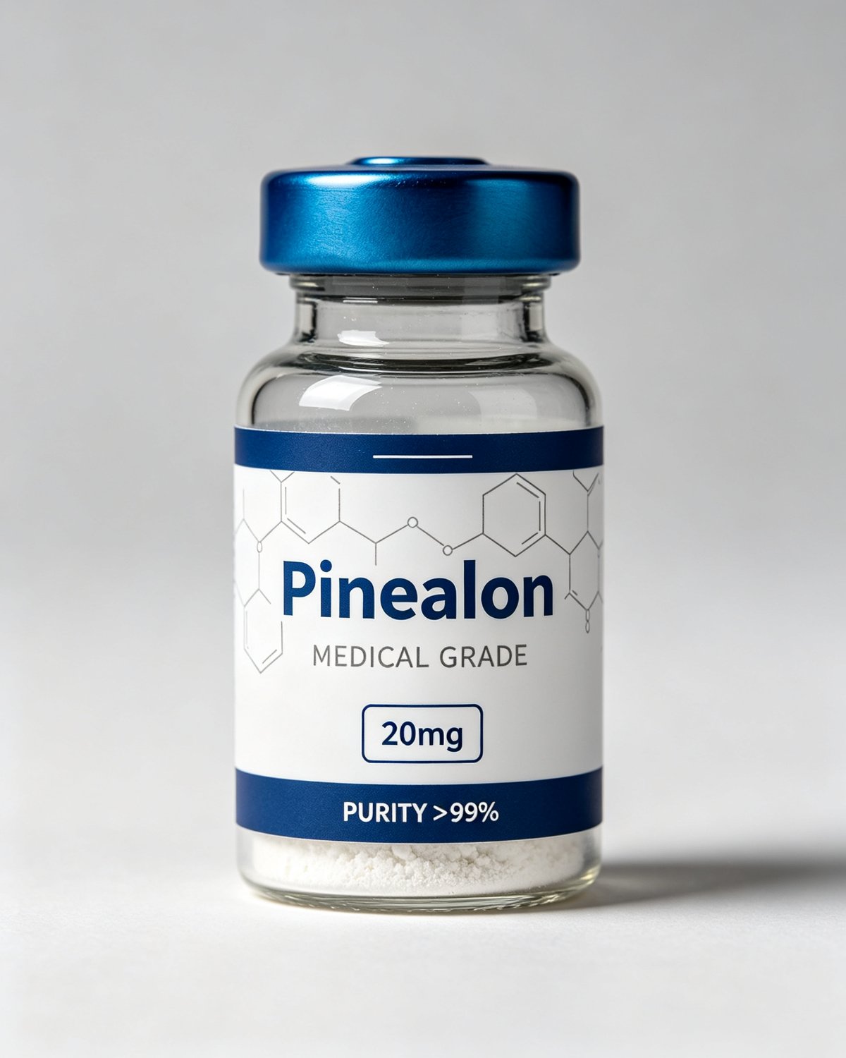 Pinealon (20mg) —product label, purity above 99%, research use only